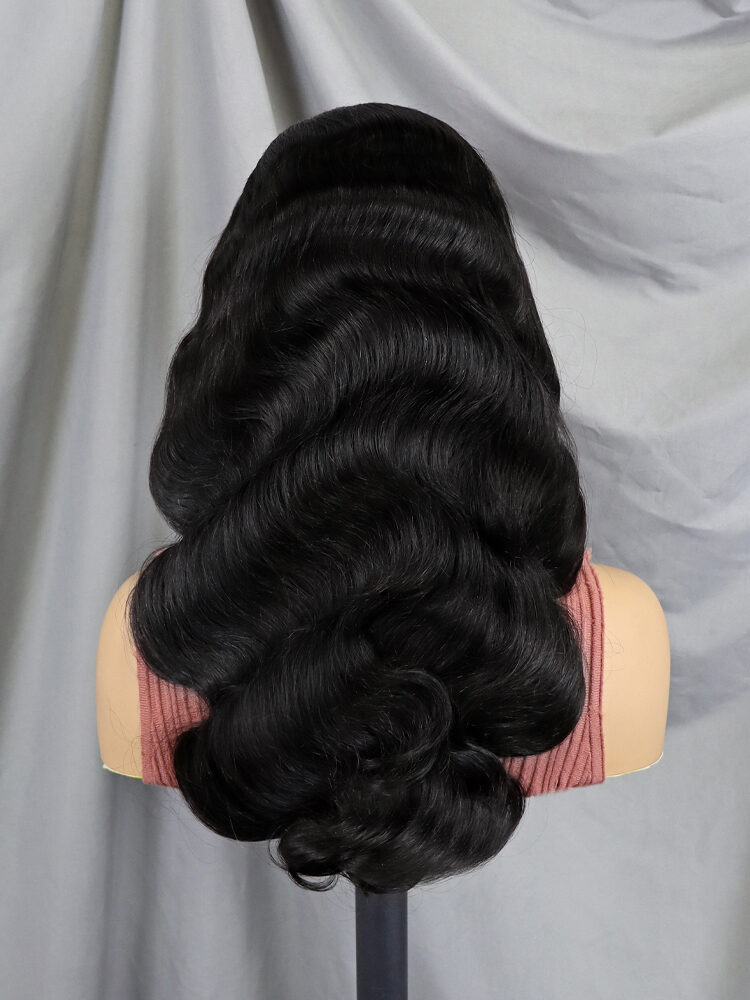 6x4 Density Virgin Human Hair Wigs For Black
