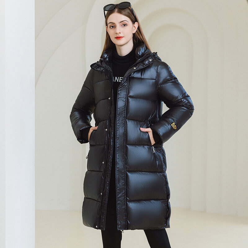 Winter Warm Hooded Coat With Pockets Fashion Simple