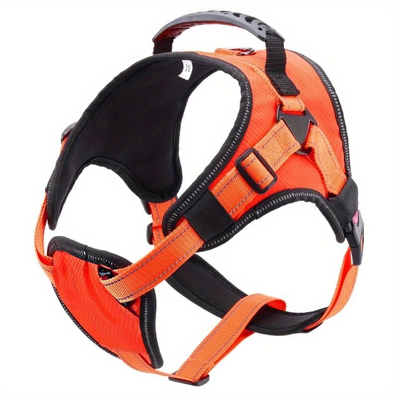 Nylon Dog Harness No Pull Breathable Reflective Pet
