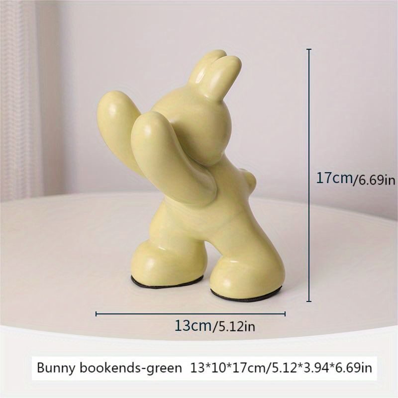 Decorative Ceramic Book Ends Creative Animal Figurine Stands