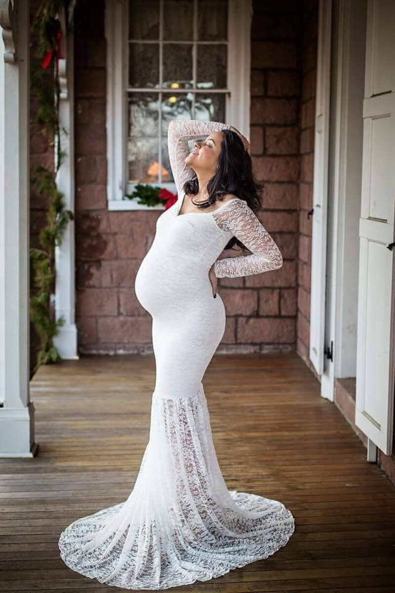 Long sleeve dress with sleeves