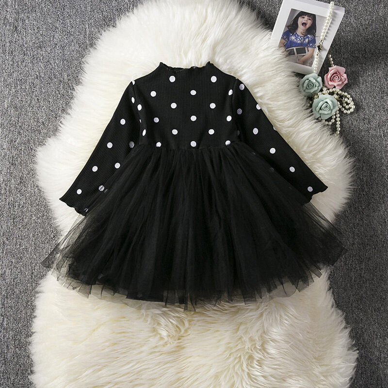 Baby Girls Spring Winter Long Sleeve Tutu Lace