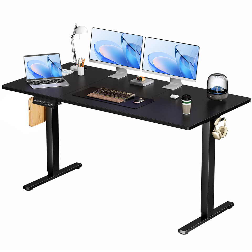 Electric Adjustable Height Standing Desk Sit To Stand