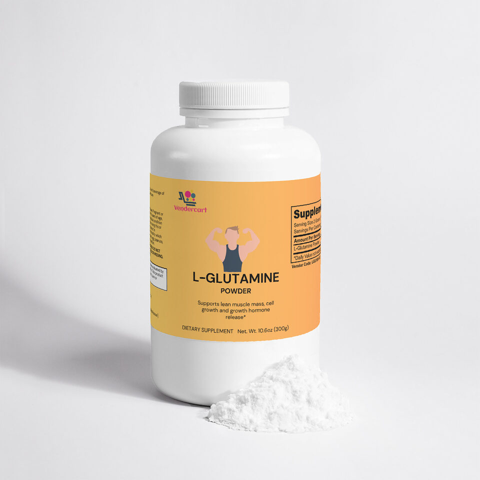Pure L Glutamine Powder Muscle Recovery Gut Health