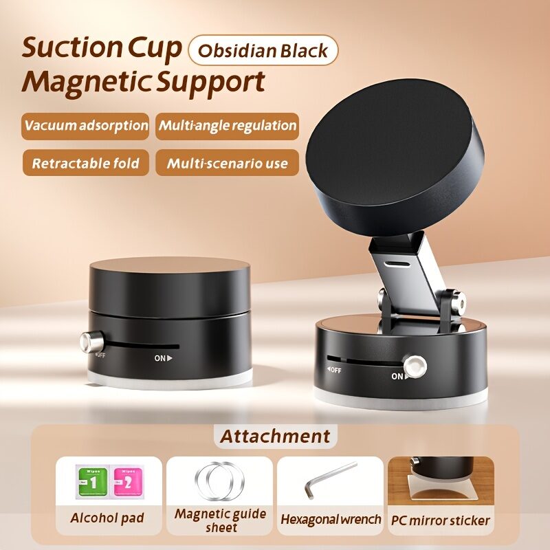 Ultra Magnetic Phone Holder Foldable Car Mount Dashboard