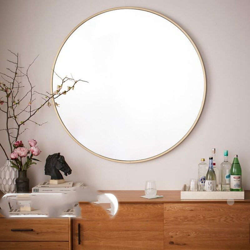 Bathroom wall mirror hanging decorative