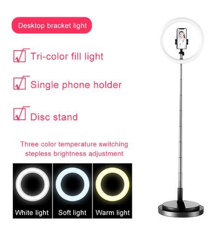 Selfie Ring Light LED Portable For Youtube Vlog