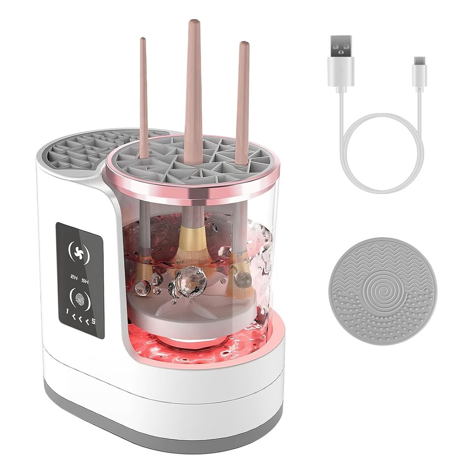 4 In 1 Electric Makeup Brush Cleaner USB