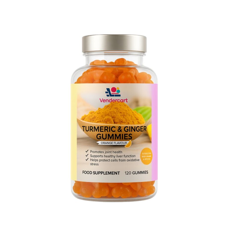 Turmeric & Ginger Gummies 120ct- Joint Support