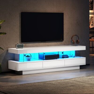 TV Stand Cabinet High Gloss TV Unit