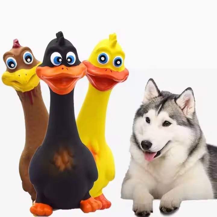 3pcs Latex Screaming Chicken Toys Eco Friendly TPR