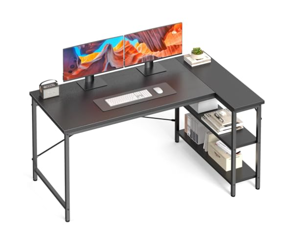 L Shaped Desk 47 Inch Computer Gaming Furniture