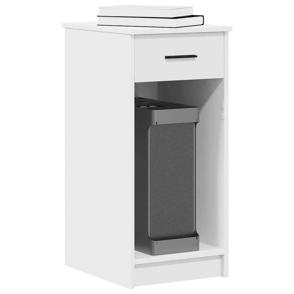 computer cabinet with drawer 35x