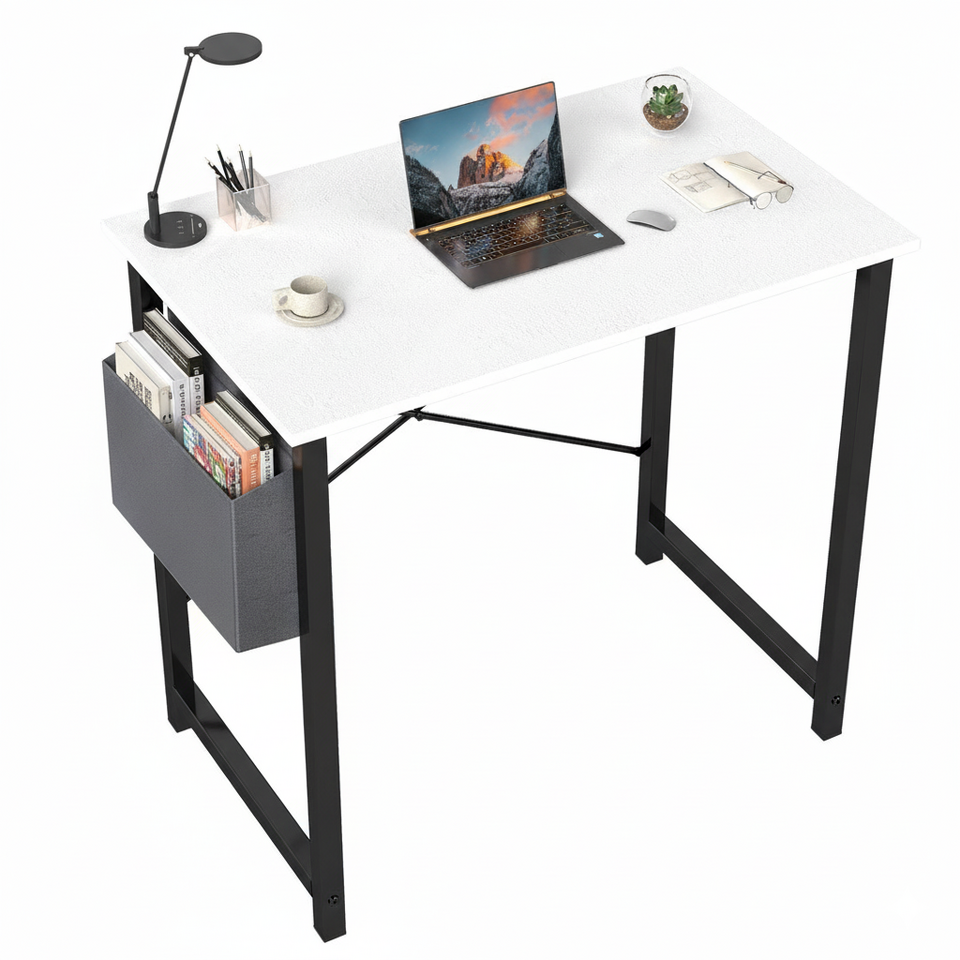 Sturdy Steel Frame And Wooden Tabletop