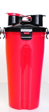 2 In 1Pet Water Bottle Dispenser Travel Portable