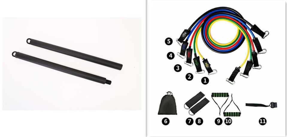 Latex Pull Rope Exercises Resistance Bands Stretch Training