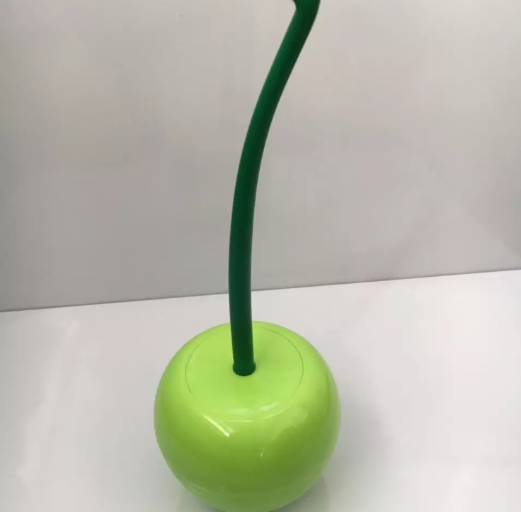 Long Handle Soft Hair Household Toilet Brush Cherry