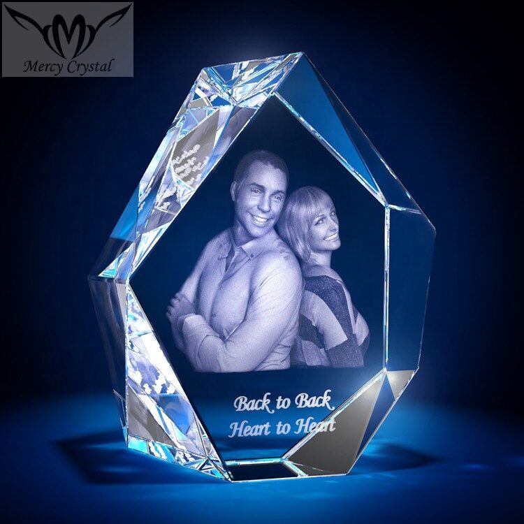 crystal photo laser engraving sphere