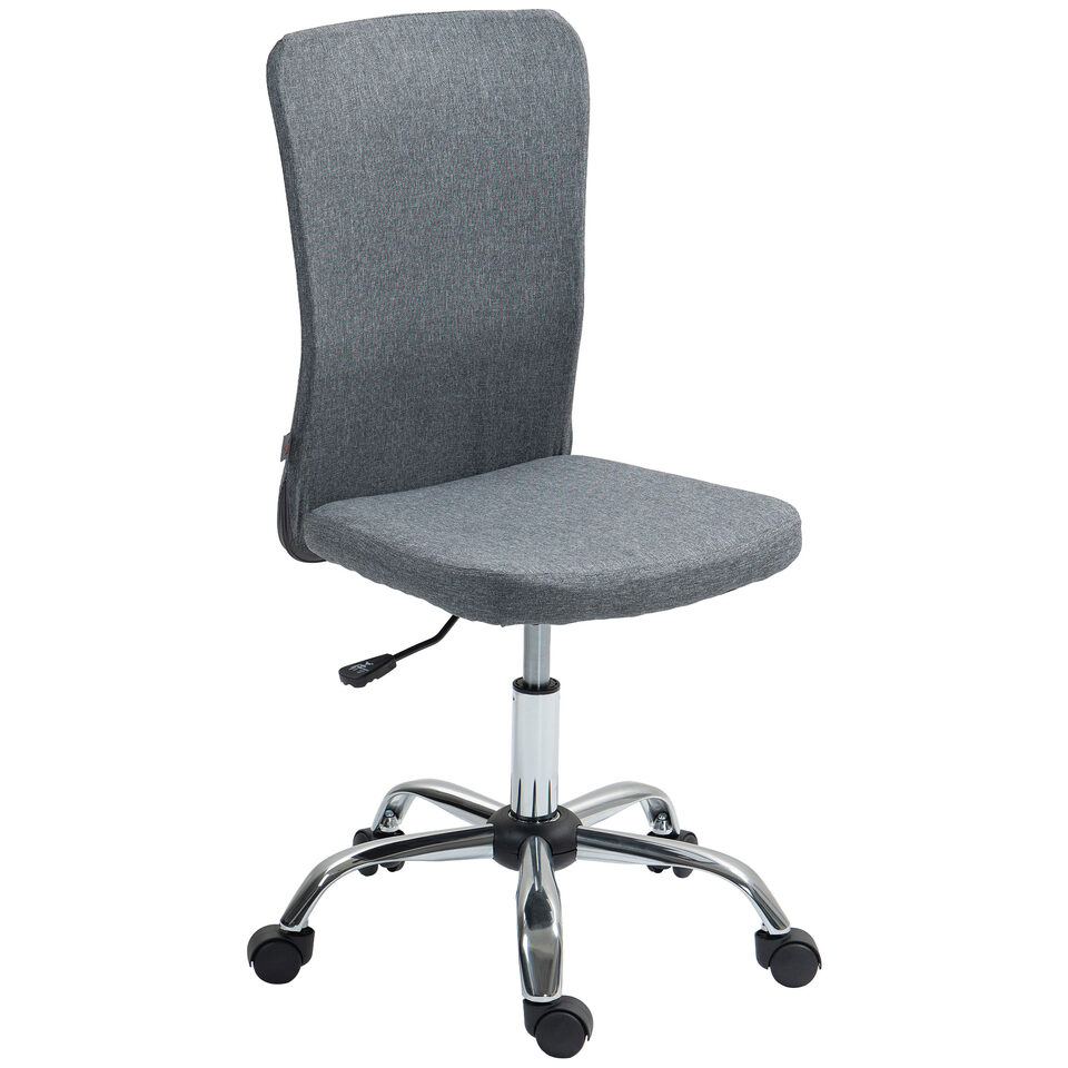 Armless Computer Desk Chair