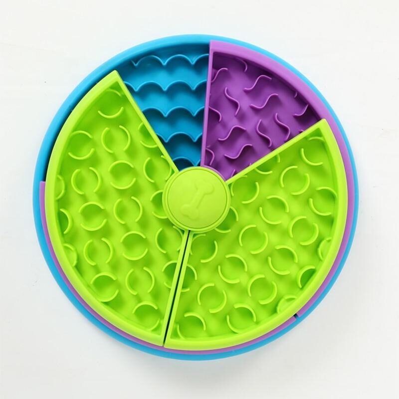 Pet Slow Food Bowl Anti Choking Cat