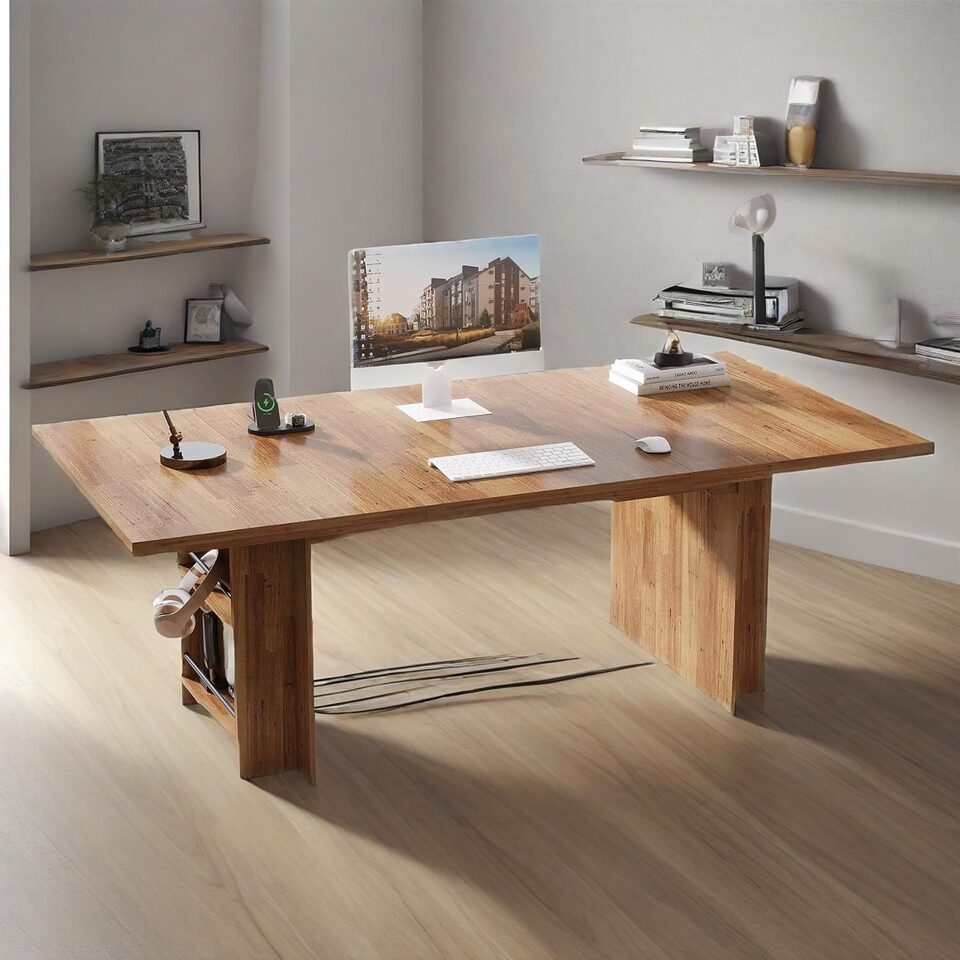 62.99-Inch Computer Desk
