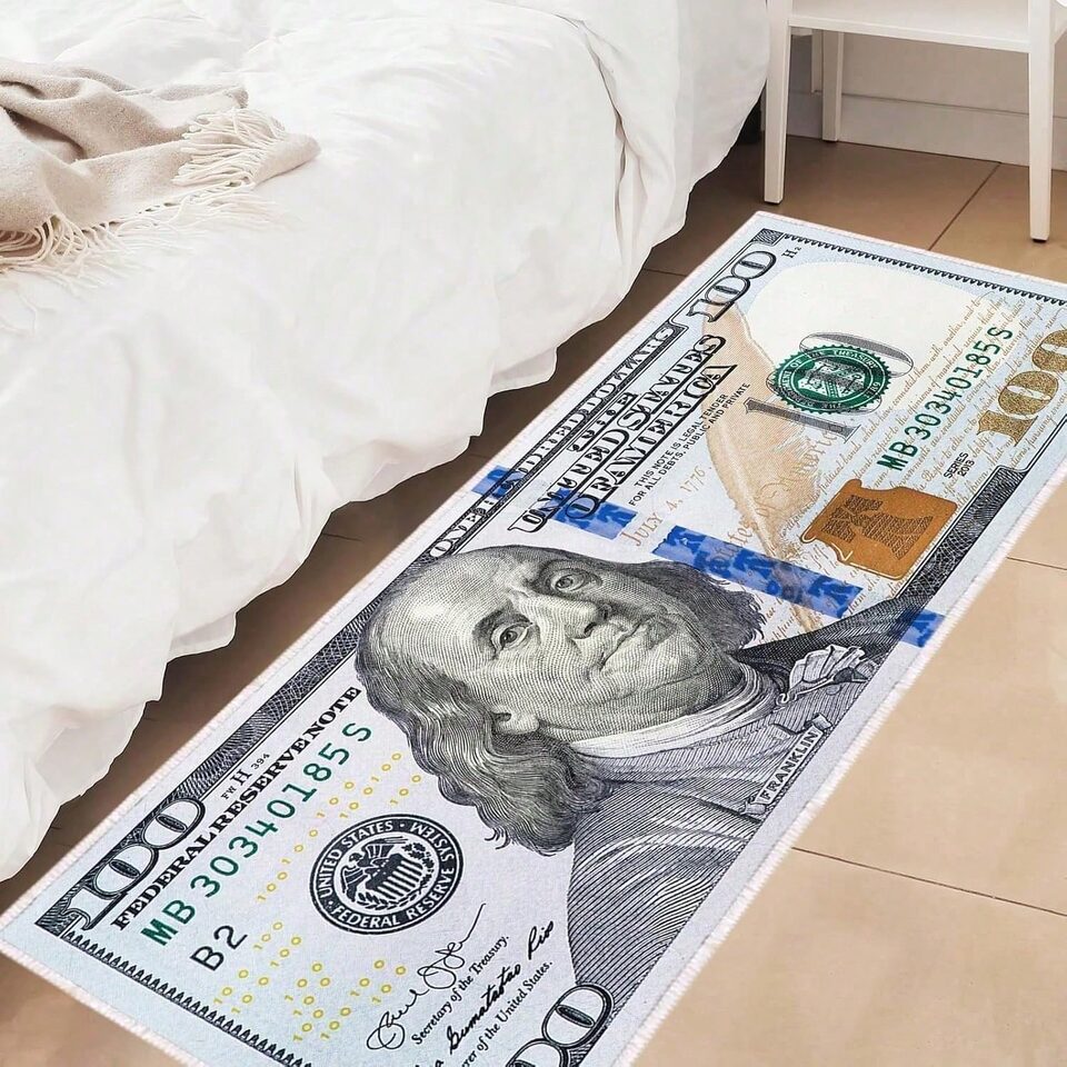 One Hundred Dollar Design Area Rug
