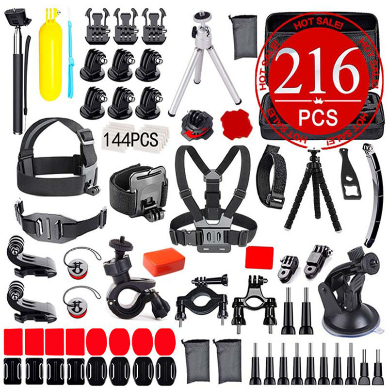 Sports Camera Accessories Set Photography