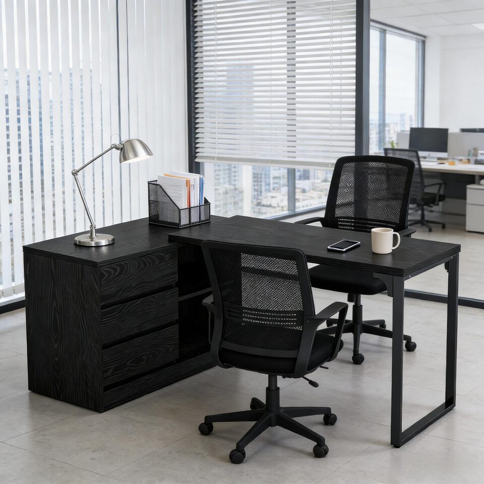 Reversible Corner Office Desk