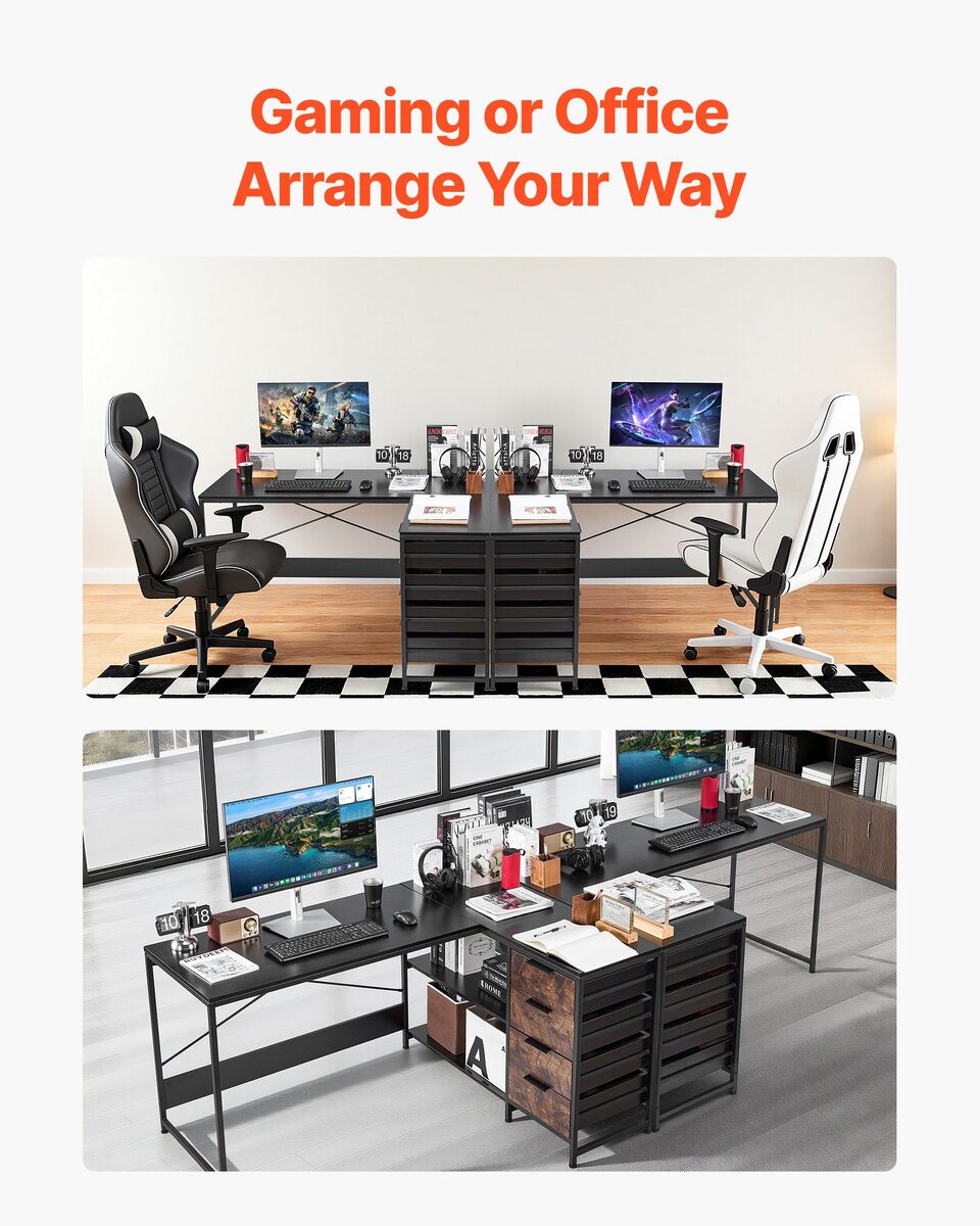 L-Shaped Computer Desk