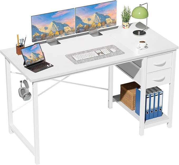 47-inch Computer Desk With Drawers