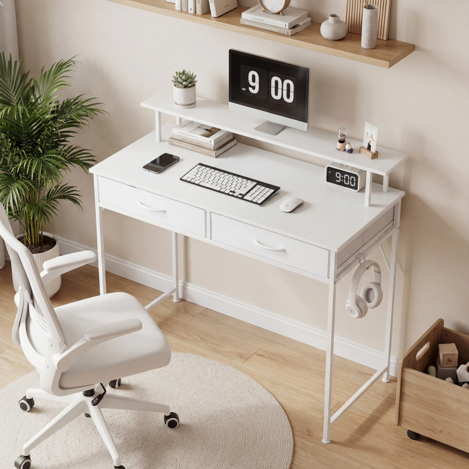Computer Desk Small Home Office Bedroom Writing Study