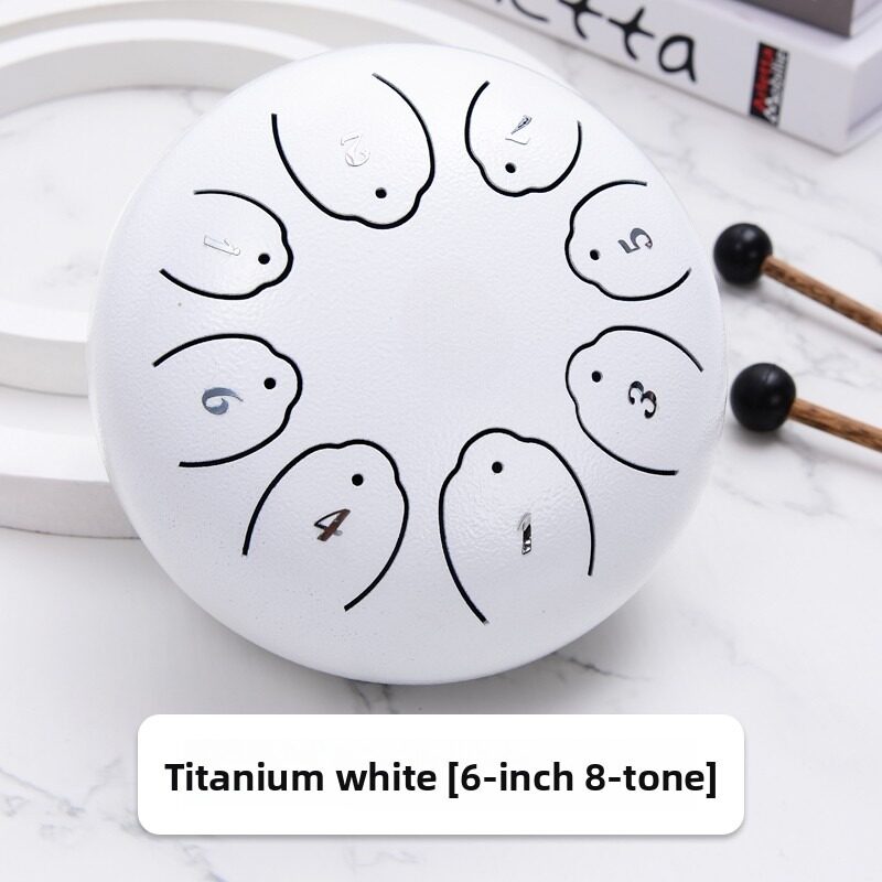 Series 6-Inch 8-Note Steel Tongue Drum