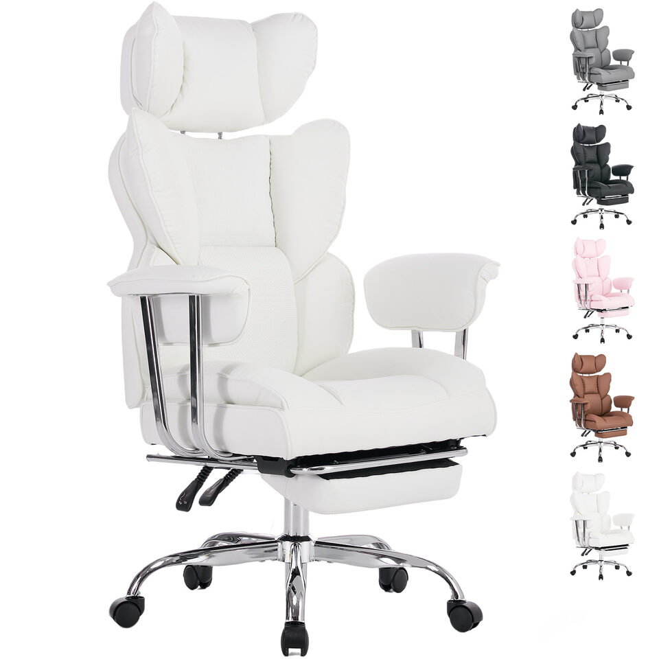 Large-sized High-back Office Chair - 350 Pounds