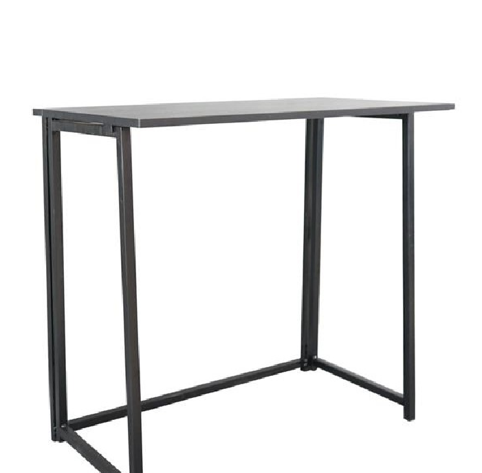 Simple Collapsible Computer Desk Black