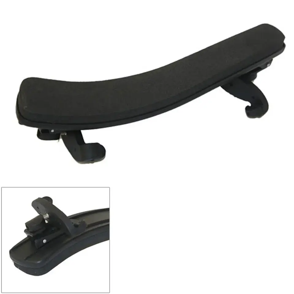 3-4 4-4 Violin Shoulder Rest Black