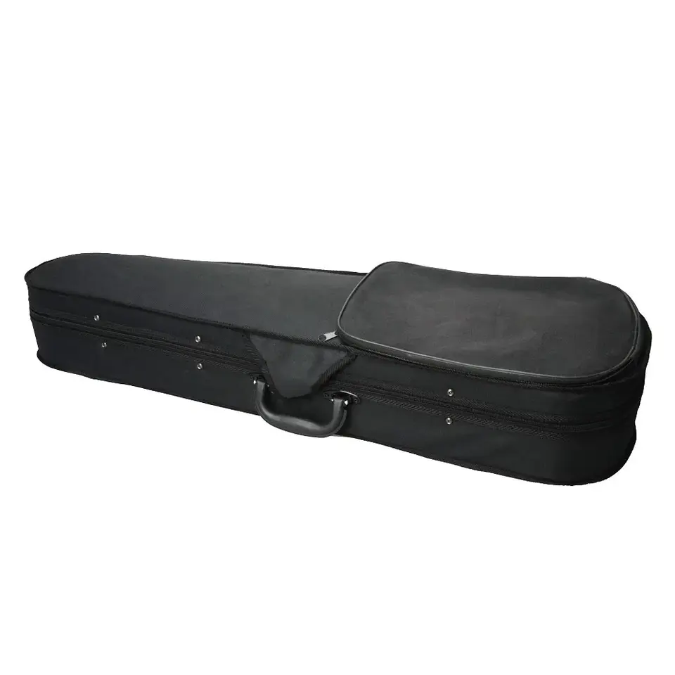 Durable Cloth Fluff Triangle Shape Case With Silver