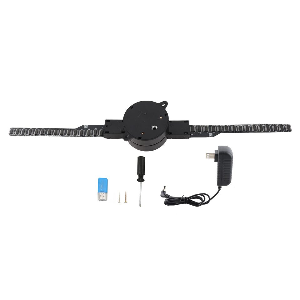 3D Hologram Fan 16.5in 2000x224 WiFi 3D Projector