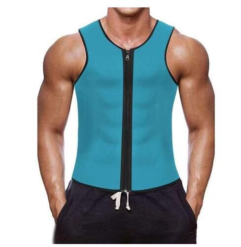 Final Size for Men's Zipper Neoprene Sauna Vest