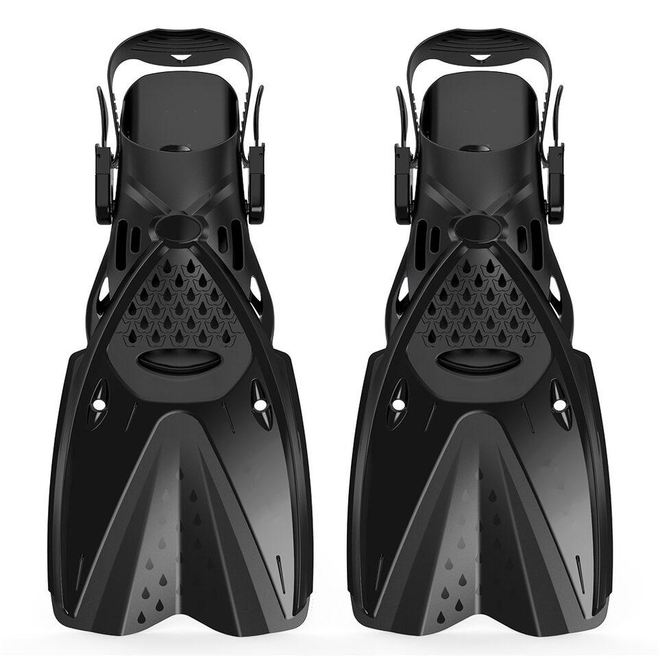 Adult Snorkel Fins Lightweight Swim Diving Flippers