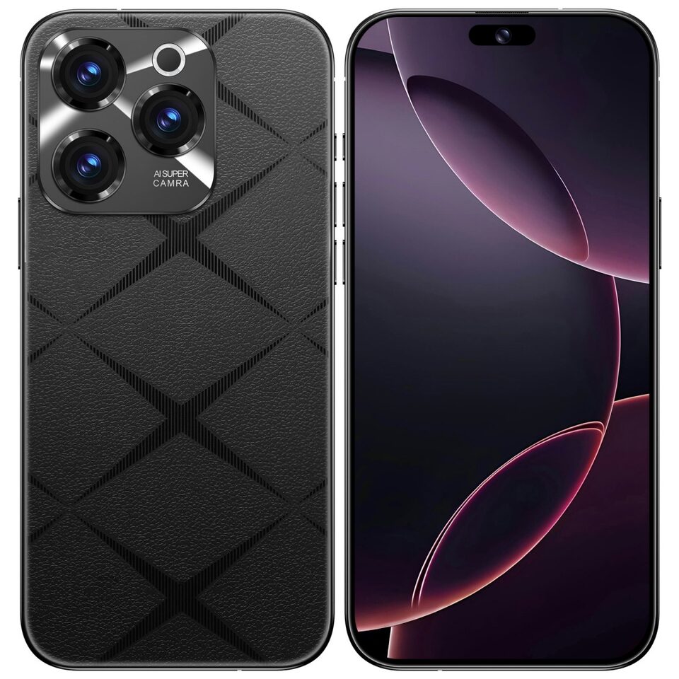 A16 Pro Max Unlocked Phone Ultra 12GB-256GB Smartphone