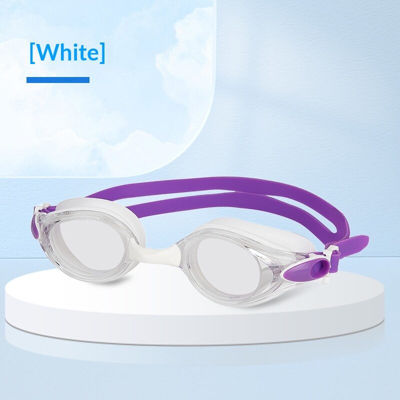 Electroplated Waterproof High-Definition Silicone Glasses
