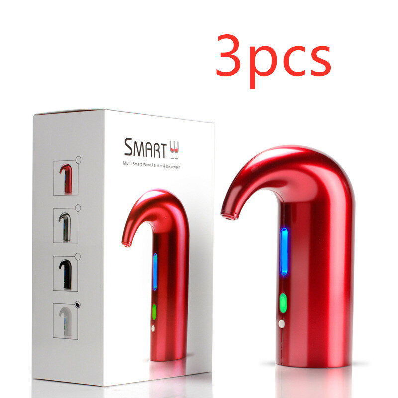 Portable Electric Wine Pourer Smart Decanter Automatic Red