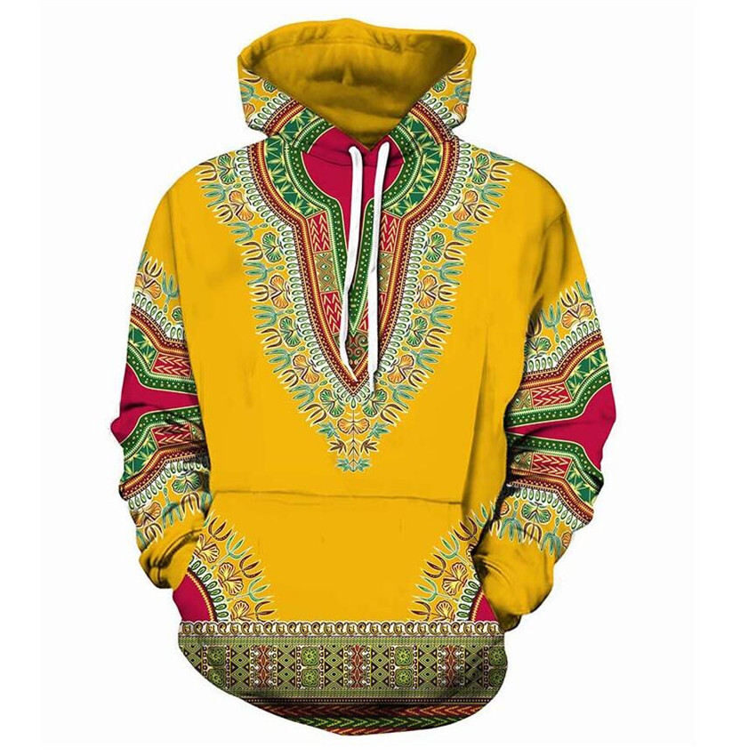 Men Hoodies Sweatshirts African folk- 3D Print
