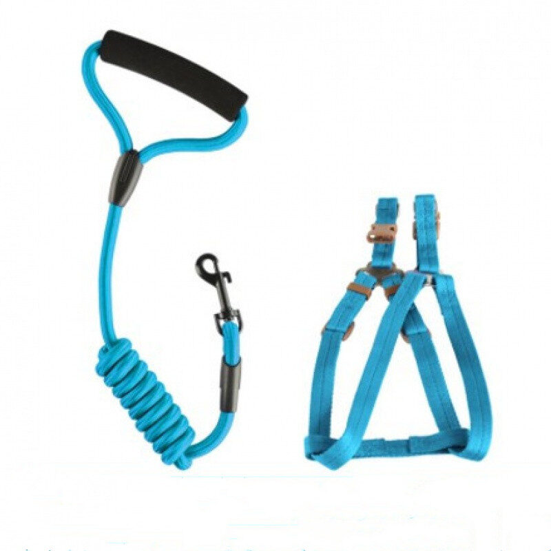 Dog chain strap leash chest tied