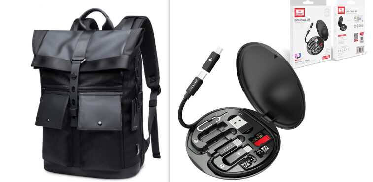 Men's Travel Bag Laptop Backpack Anti-theft Waterproof School