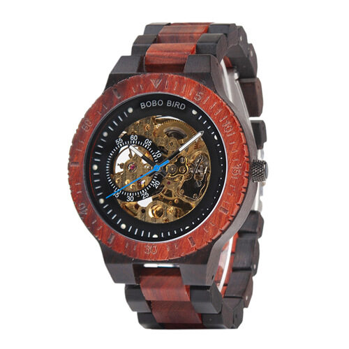 Automatic mechanical watch wood