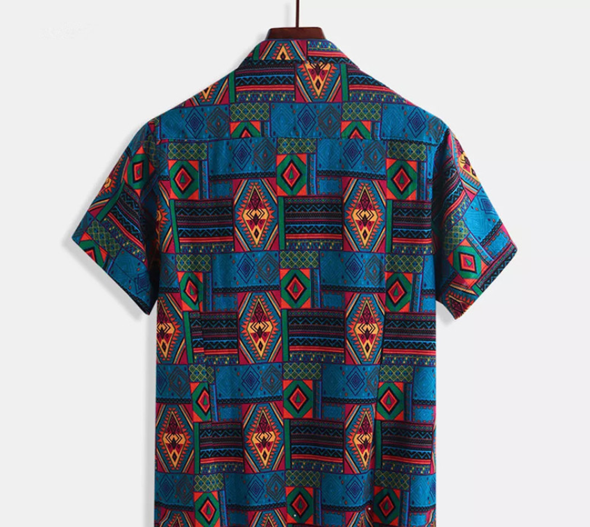 Beach shirt printed men