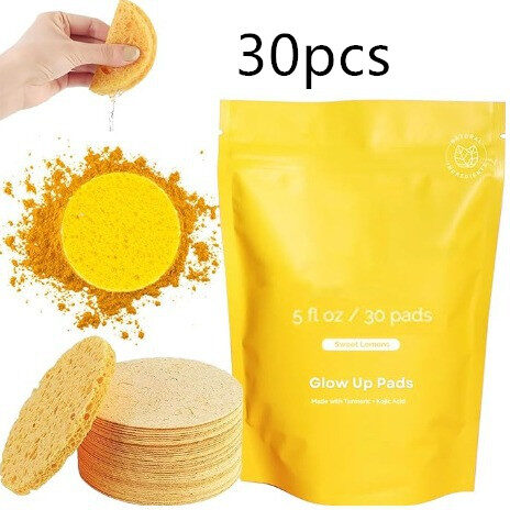 Turmeric Cleansing Pad Compressed Kojic Acid
