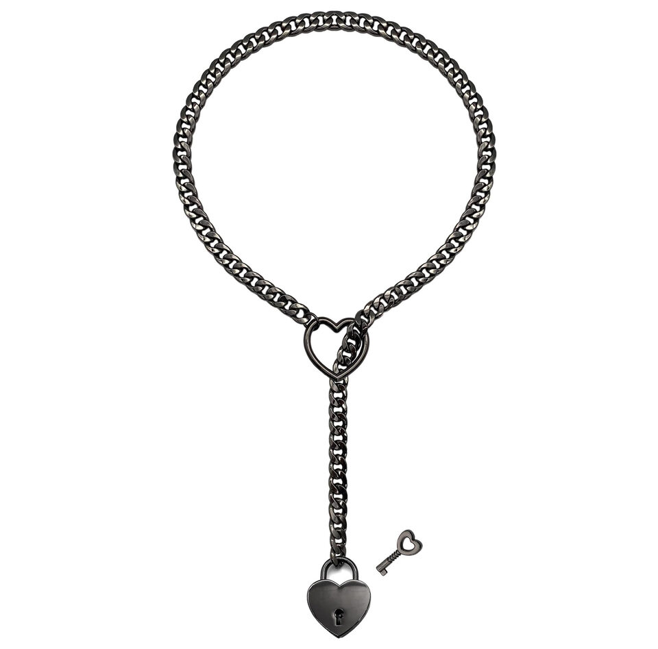 Fashion Jewelry New Slip Chain Necklace Heart O-Ring