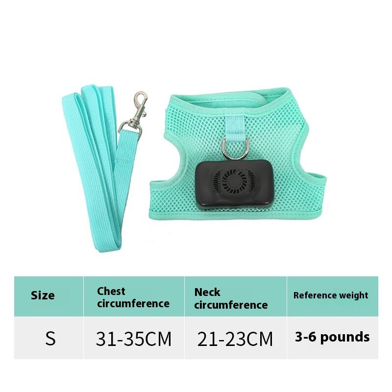 Pets Dog Vest Chest Strap Harness Air Conditioner